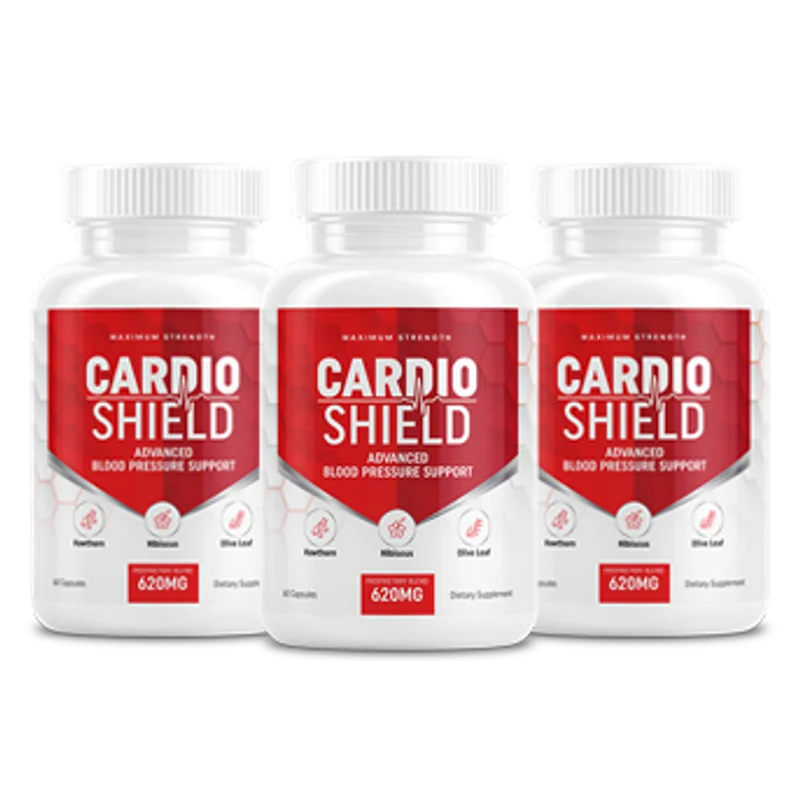 Cardio Shield Blood Sugar Supplement Bottle (3 Bottle / 90 Day Pack)