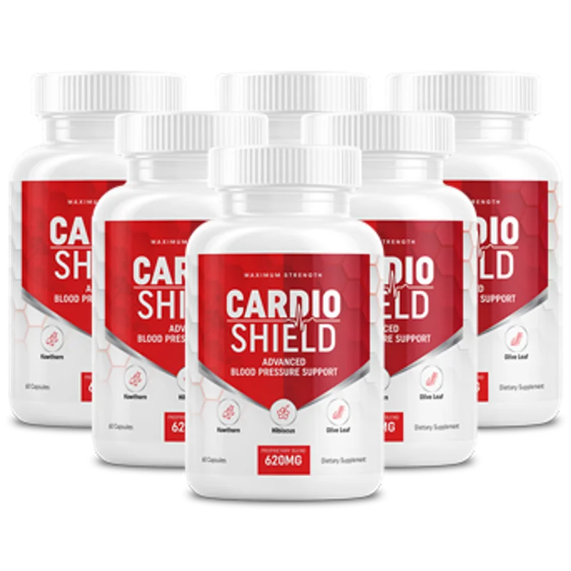 Cardio Shield Blood Sugar Supplement Bottle (6 Bottle / 180 Day Pack)